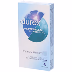 Durex Settebello 6 Profilattici Classici