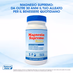 Magnesio Supremo® Lemon 150 g Polvere