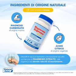 Magnesio Supremo® Lemon 150 g Polvere - Vista aggiuntiva 4