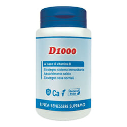 Natural Point Vitamina D1000 Integratore 70 Capsule