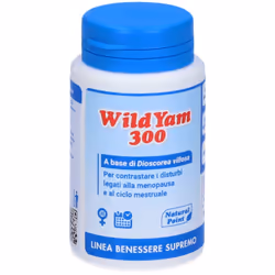 Wild Yam 300 Integratore per Menopausa e Ciclo Mestruale 50 Capsule
