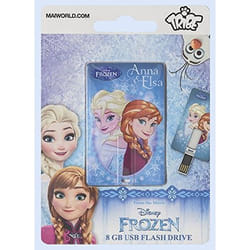 Tribe 8GB, Frozen Anna&Elsa unità flash USB USB tipo A 2.0 Multicolore