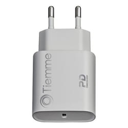 Tiemme 3639W Caricabatterie per dispositivi mobili Universale Bianco AC Ricarica rapida Interno