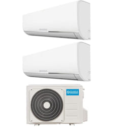 Olimpia Splendid - Climatizzatore Condizionatore Dual Split Inverter serie nexya S4 9+12 con OS-CANMH18EI R-32 Wi-Fi Integrato 9000+12000