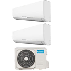Olimpia Splendid - Climatizzatore Condizionatore Dual Split Inverter serie nexya S4 9+9 con OS-CEMYH14EI R-32 Wi-Fi Integrato 9000+9000