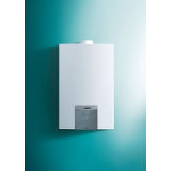 Scaldabagno a Gas Vaillant turboMAG Plus Low NOx 12 lt MAG 125/1- 5 RT Metano completo di kit scarico fumi - NOVITA'