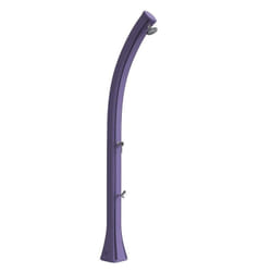 Doccia Soalre In Resina Happy Con Lavapiedi Colore Viola Cv-H120/4005
