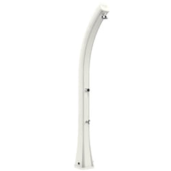 Doccia Solare In Polietilene Happy Xl Con Lavapiedi Colore Bianca Cv-H420/9003