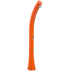 Doccia Solare In Polietilene Happy Xl Con Lavapiedi Colore Arancio Cv-H420/2009
