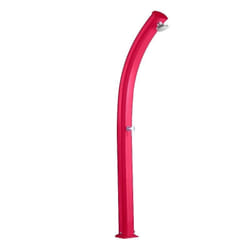 Doccia Tradizionale In Alluminio Jolly Con Miscelatore Colore Rosso Cv-A505/3027