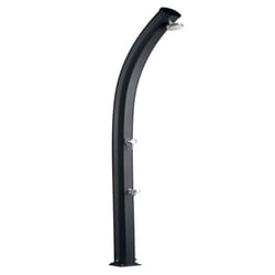 Doccia Tradizionale In Alluminio Jolly Con Miscelatore E Lavapiedi Colore Antracite Cv-A525/7016