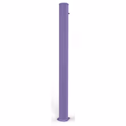 Doccia Solare da Giardino 40L Miscelatore e Lavapiedi Arkema Big Jolly Viola - Vista aggiuntiva 3