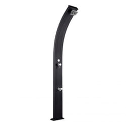 Doccia Solare Spring In Alluminio 30 Litri Con Lavapiedi Colore Antracite Cv-A120/7016