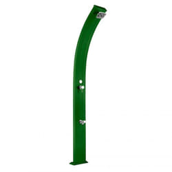 Doccia Solare Spring In Alluminio 30 Litri Con Lavapiedi Colore Verde Scuro Cv-A120/6016
