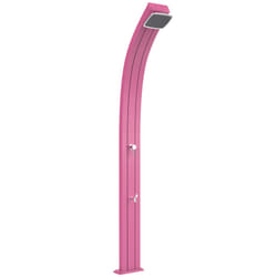 Doccia Solare da Esterno Giardino 30L Miscelatore e Lavapiedi Arkema Spring Fuxia