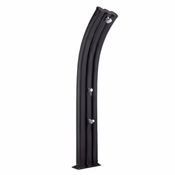 Doccia Solare Energy Pro 75 Litri In Alluminio Con Lavapiedi E Miscelatore Colore Antracite Cv-A920/7016