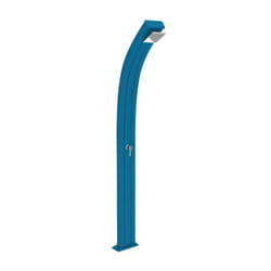 Doccia Tradizionale In Alluminio Spring Con Miscelatore E Lavapiedi Colore Blu Cv-A105/5012