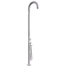 Doccia Tradizionale In Polietilene Funny Yin Con Miscelatore E Doccetta Colore Bianco Cv-T145/9003