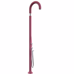 Doccia Tradizionale In Polietilene Funny Yin Con Miscelatore E Doccetta Colore Fuxia Cv-T145/4003