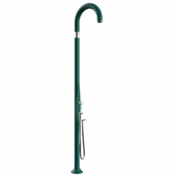 Doccia Tradizionale In Polietilene Funny Yin Con Miscelatore E Doccetta Colore Verde Scuro Cv-T145/6016