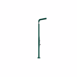 Doccia Tradizionale In Polietilene Funny Yang Con Miscelatore E Lavapiedi Colore Verde Scuro Cv-T225/6016