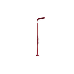 Doccia Tradizionale In Polietilene Funny Yang Con Miscelatore E Lavapiedi Colore Rosso Cv-T225/3027