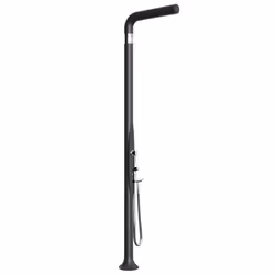 Doccia Tradizionale In Polietilene Funny Yang Con Doccetta E Miscelatore Colore Antracite Cv-T245/7016