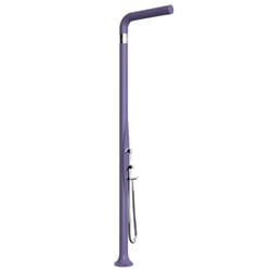 Doccia Tradizionale In Polietilene Funny Yang Con Doccetta E Miscelatore Colore Viola Cv-T245/4005