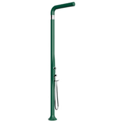 Doccia Tradizionale In Polietilene Funny Yang Con Doccetta E Miscelatore Colore Verde Scuro Cv-T245/6016