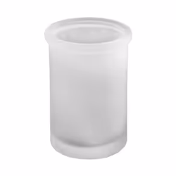 Bicchiere portaspazzolino in vetro semitrasparente opalino serie Pharmacy di Cipì dallo stile vintage Bicchiere porta spazzol ...
