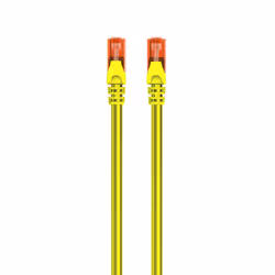 Ewent IM1011, 1 m, Cat6, U/UTP (UTP), RJ-45, RJ-45, Giallo