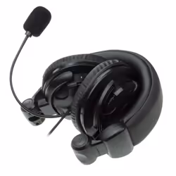 Ewent EW3564 cuffia e auricolare Cablato A Padiglione Musica e Chiamate Nero - Vista aggiuntiva 2