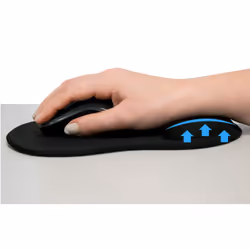 Ewent EW3181 tappetino per mouse Nero