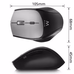 Ewent EW3245 mouse Ufficio Mano destra RF Wireless Ottico 2400 DPI - Vista aggiuntiva 4