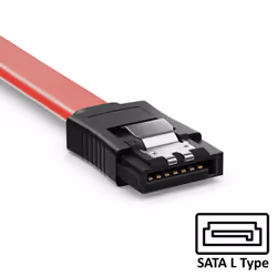 Ewent EC1510 cavo SATA 0,3 m SATA 7-pin Nero, Rosso - Vista aggiuntiva 3