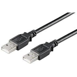 Ewent EC1024 cavo USB USB 2.0 1,8 m USB A Nero