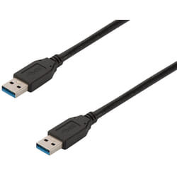 Ewent EC1021 cavo USB USB 3.2 Gen 1 (3.1 Gen 1) 1 m USB A Nero
