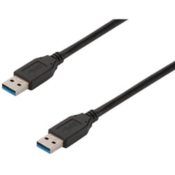 Ewent EC1023 cavo USB USB 3.2 Gen 1 (3.1 Gen 1) 3 m USB A Nero