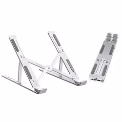 Ewent EW1266 supporto per laptop Supporto per computer portatile Argento 39,6 cm (15.6")