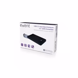 Ewent EW7030 contenitore di unità di archiviazione Custodia per Disco Rigido (HDD) Nero 2.5" - Vista aggiuntiva 5
