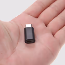 Ewent EW-100517-000-N-P adattatore per inversione del genere dei cavi USB 3.1 C USB 2.0 Micro Nero, Argento