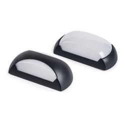 Plafoniera Led 12W 230V Ip65 Nero 4000K ( Lampo cod. ELY12WNEBN )