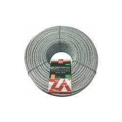 Fune acciaio commerciale 72F d 5 mm 100 mt