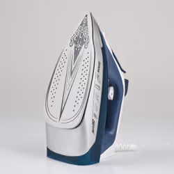 Girmi ST61 Ferro da stiro a secco e a vapore Piastra in Ceramica 2200 W Blu, Argento, Bianco