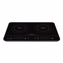 Girmi PI50 Nero Superficie piana 60 cm Piano cottura a induzione 2 Fornello(i)