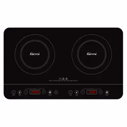 Girmi PI50 Nero Superficie piana 60 cm Piano cottura a induzione 2 Fornello(i)