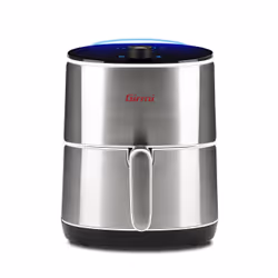 Girmi FG95 Singolo 3,2 L Indipendente 1500 W Friggitrice ad aria calda Acciaio satinato, Bianco