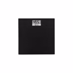 Con piattaforma in vetro temperato da Mm. 6 e con sensori ad alta precisione. Ampio display LCD da Mm. 72x30. Indicatore di e ...