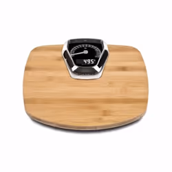 G3 Ferrari Formula Elegance Ovale Bamboo, Legno Bilancia pesapersone elettronica - Vista aggiuntiva 6