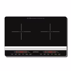 G3 Ferrari Dinamiko Duo Nero Superficie piana 56 cm Piano cottura a induzione 2 Fornello(i) - Vista aggiuntiva 4